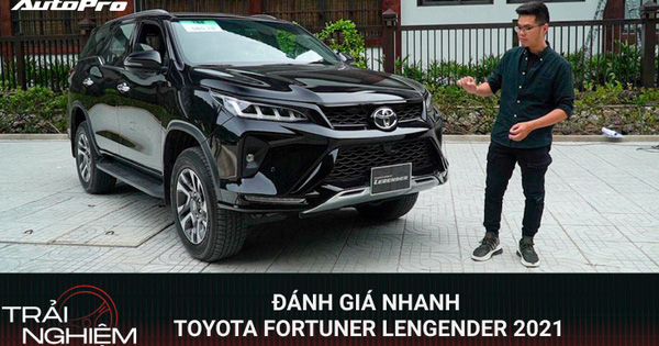 Đánh giá nhanh Toyota Fortuner Legender: Ngập công nghệ, ngoại thất đủ đẹp để không 