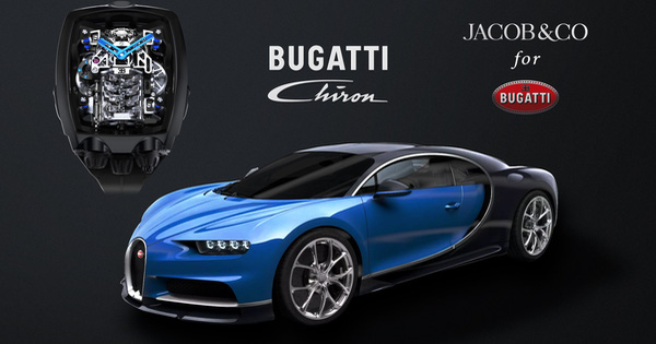 Đồng hồ Bugatti Chiron "cực phẩm": Giá gần 7 tỷ, có động cơ W16 tí hon, nhiều trang bị mô phỏng siêu xe thực