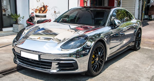 Đại gia Đồng Nai lột xác Porsche Panamera theo phong cách Dubai